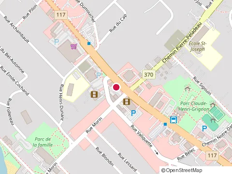 Location of la Chitarra Moderna at 140 Morin Rue, Sainte-Adele