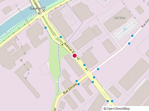 Location of la Cie Matériaux de Construction Bp Canada at 2850 avenue Dollard, LaSalle