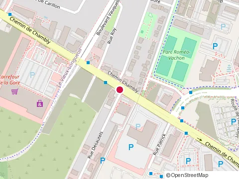 Location of la Cimentière Inc at 2250 Rue Desautels, Saint-Hubert