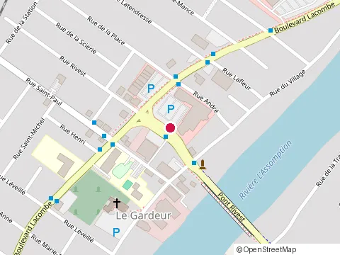 Location of la Citronelle at 333 boulevard Brien, Repentigny
