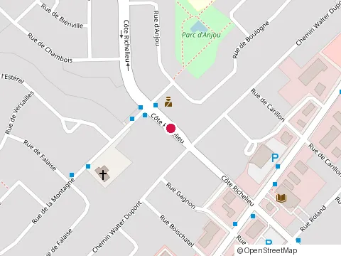 Location of la Clinique Dentaire at 3075 Côte du Richelieu, Trois-Rivières