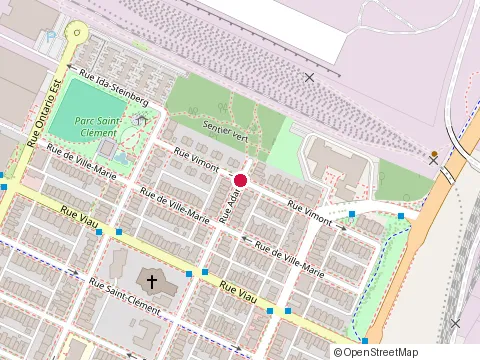 Location of la Compagnie des Autres at 5021 Rue Adam, Montréal