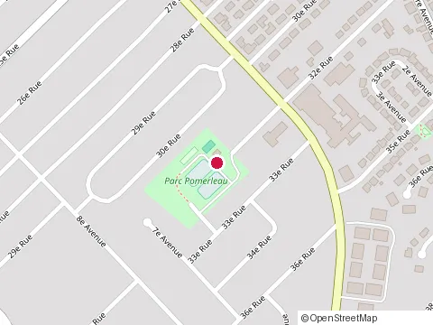Location of la Compasse at 3345 avenue 8E #3, Saint-Georges