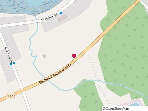 Location of la Demelee at 378C boulevard Sainte-Anne O, Sainte-Anne-des-Monts
