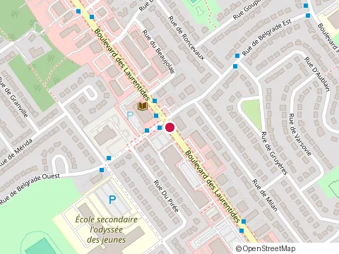 Location of la Diperie Vimont at 2271 Boulevard des Laurentides, Laval