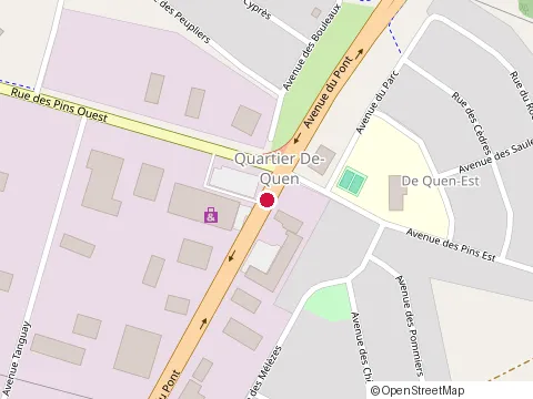 Location of la Dolce Vita at 870 avenue du Pont N, Alma