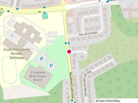 Location of la Drave Sportive at 499 Boulevard Labrosse, Gatineau