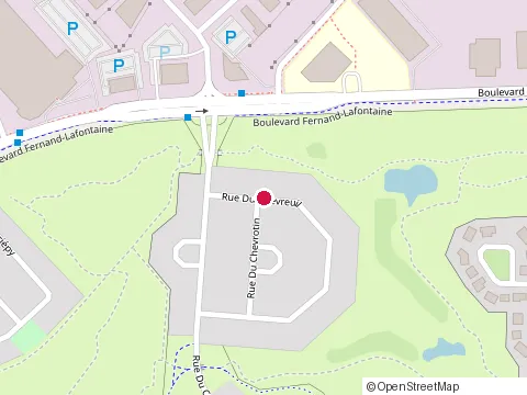 Location of la Fortune & Associés Inc at 1604 Rue du Chevrotin, Longueuil