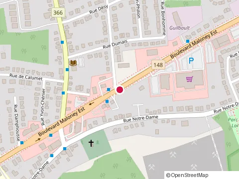 Location of la Fromentine at 842 Boulevard Maloney E, Gatineau
