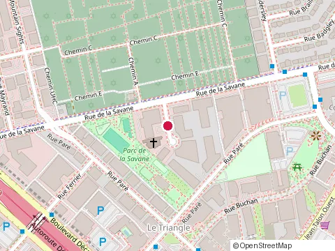 Location of la Garantie des Maitres Batisseurs Inc at 4970, Place de la Savane, Montréal