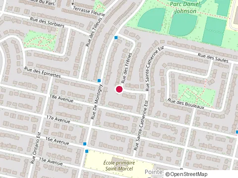 Location of la Grifferie at 210, Rue des Frenes, Montréal