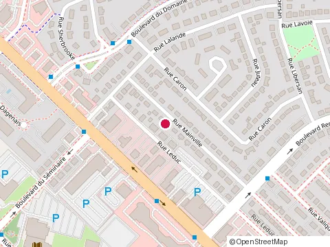 Location of la Griottine at 286 boulevard du Curé-Labelle, Sainte-Thérèse