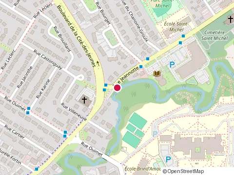 Location of la Loge Vau Do at 9 Jeannotte Rue, Vaudreuil-Dorion