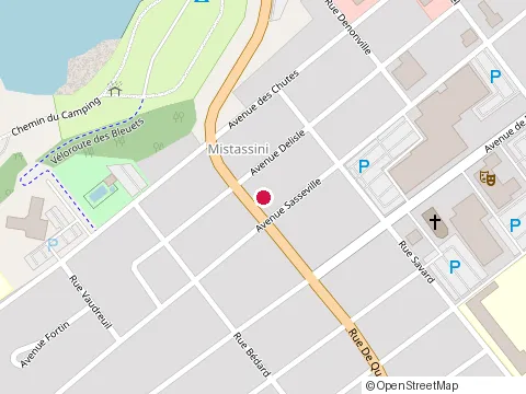 Location of la Maison Bl at B-23 Rue de Quen, Dolbeau-Mistassini