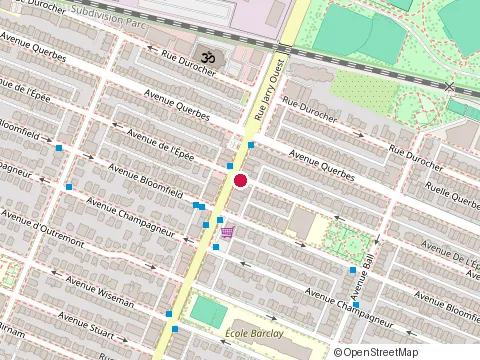 Location of la Maison de Nouah at 7901 avenue de l'Épée, Montréal