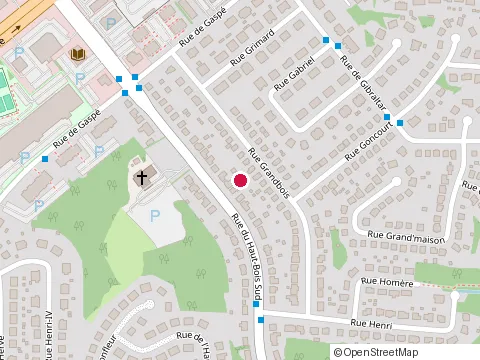 Location of la Maison Deschenes at 909 Rue Henri Iv, Sherbrooke