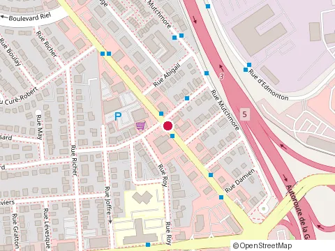 Location of la Maison du Burger at 574 Boulevard Saint-Joseph, Gatineau