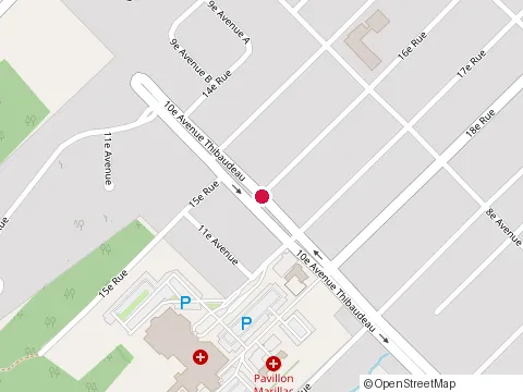 Location of la Maison du Tournant Inc at 1695 10E Av, Saint-Georges