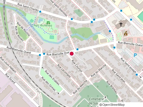 Location of la Maison François Restaurant at 67 Rue Blainville Ouest, Sainte-Thérèse