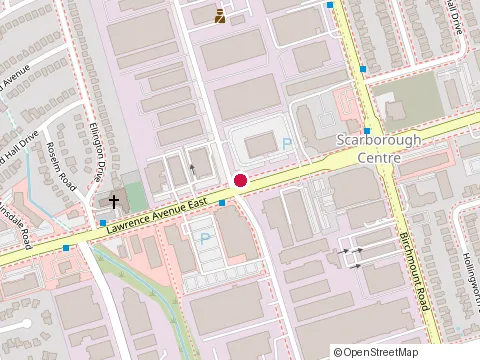 Location of Benadent Dental at 106-2130 Lawrence Ave E, Scarborough
