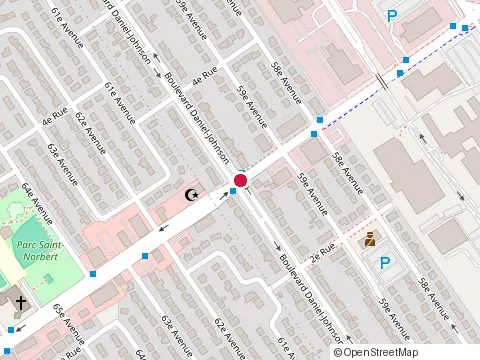 Location of la Maison Pham at 610 Bd Cartier O, Laval