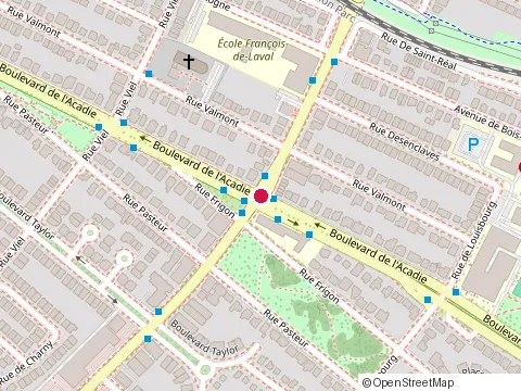Location of la Maisonnee de Salaberry at 1905 Rue de Salaberry, Montréal