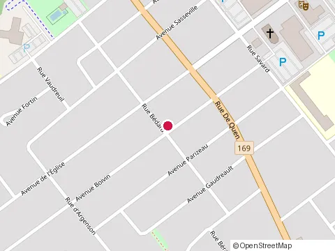 Location of la Mère Chez Nous at 116 Avenue Boivin, Dolbeau-Mistassini