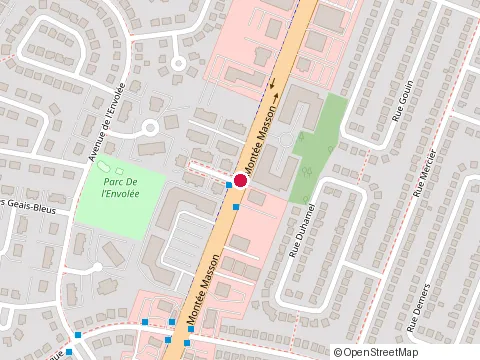 Location of la Mie du Levain at 785 Montée Masson, Mascouche