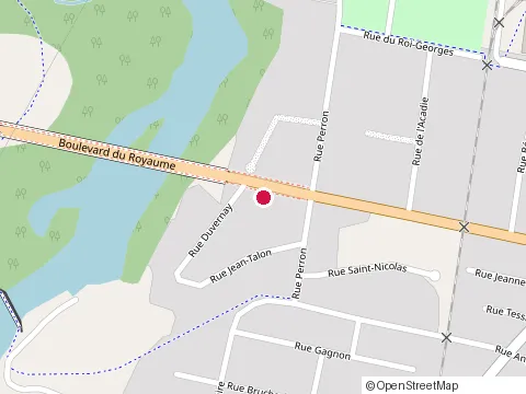 Location of la Note Boisée at 3845 Royaume Blvd, Jonquière