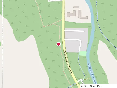 Location of la P’Tite Côte Barbecue at 4012 Bd Ducharme, La Tuque