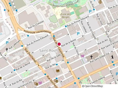 Location of la Petite Boîte Vietnamienne at 281 Rue de la Couronne, Québec