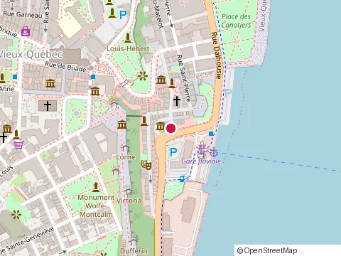 Location of la Petite Provence at 54 Bd Champlain, Québec