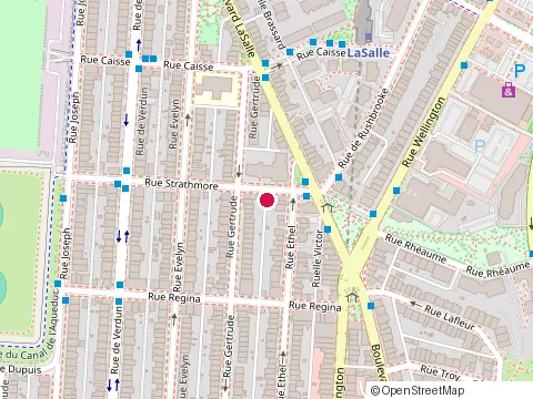 Location of la Pidz at 350 Rue Strathmore, Verdun