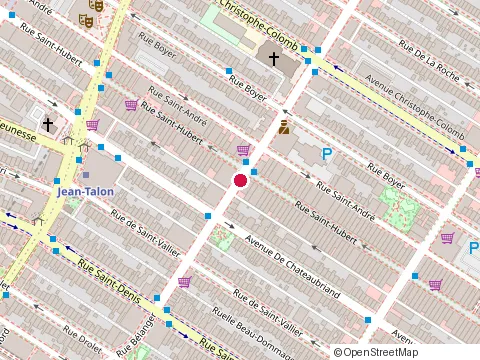 Location of la Pita at 756 Rue Bélanger, Montréal