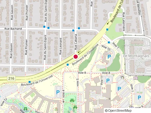 Location of la Référence 2005 Inc. at 3664 Rue Gagnon, Sherbrooke