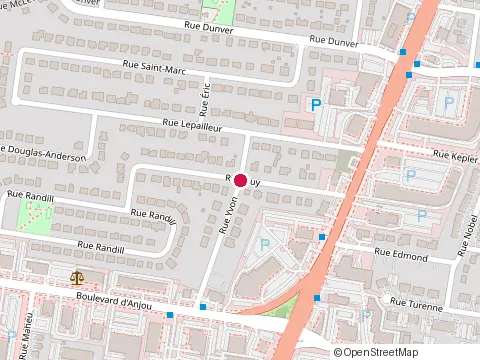 Location of la Riziere d'Asie at 285 Boulevard d'Anjou, Châteauguay