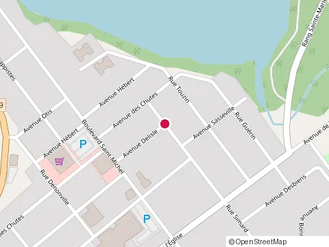 Location of la Route des Mille et Une Histoires at Avenue de l'Église 105, Dolbeau-Mistassini