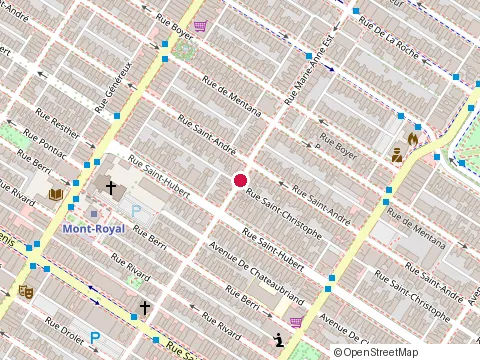 Location of la Selva Restaurant Mexicain at 862 Rue Marie-Anne E, Montréal