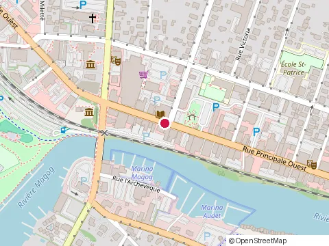 Location of la Shop at 274 Rue Principale E, Magog