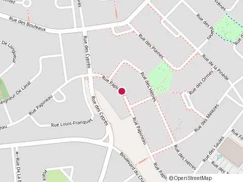 Location of la Shop À Poutine at 3595 Rue Papineau, Trois-Rivières