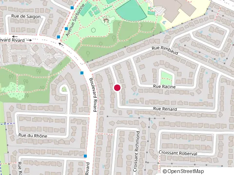 Location of la Societe de Gestion Daniel Ettedgui Inc at 8697 Rue Roberval, Brossard