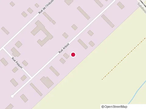 Location of la Souderie Inc. at 88E Rue de l'Industrie, L'Assomption