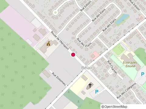 Location of la Symphonie Ecole de Musique at 3490 route de l'Aeroport, Québec