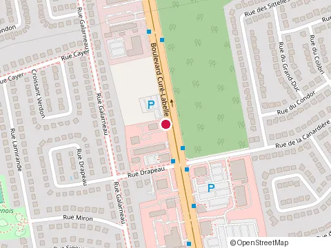 Location of la Trattoria Giusta at 307 Bd Curé-Labelle, Laval