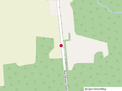 Location of la Trouille Bleue at 899 Rue Denison O, Granby