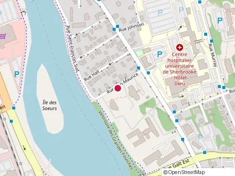 Location of la Vie Rustique at 1831 Rue Ernest-Therriault, Sherbrooke