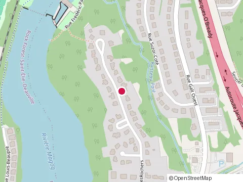 Location of la Wagonnette at 3331 Rue Galt O, Sherbrooke