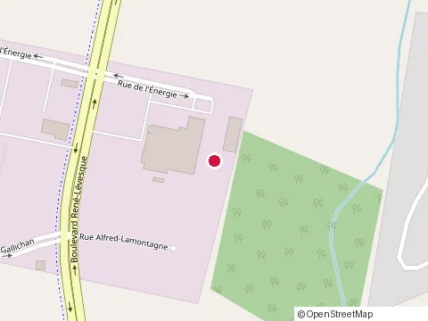 Location of la Workshop de Louise at 2237 Rue Saphir, Jonquière