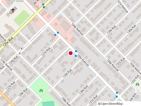 Location of Laberge M.d. at 2890 105E Ave, Shawinigan