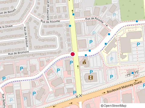 Location of Laboratoire Orthopedique Pro-Orthotek at 665 Boulevard de la Gappe, Gatineau